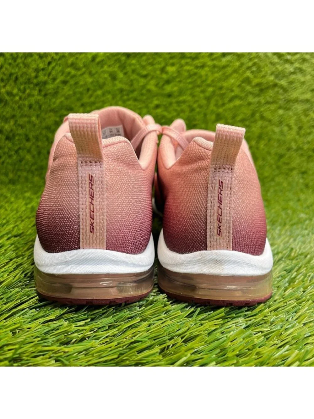 Skechers Skech Air Element Womens Size 7 Pink Athletic Running Shoes Sneakers